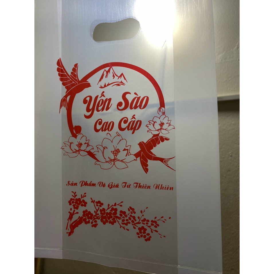 Túi Nhựa Dẻo  Yến Sào Cao Cấp 1kg