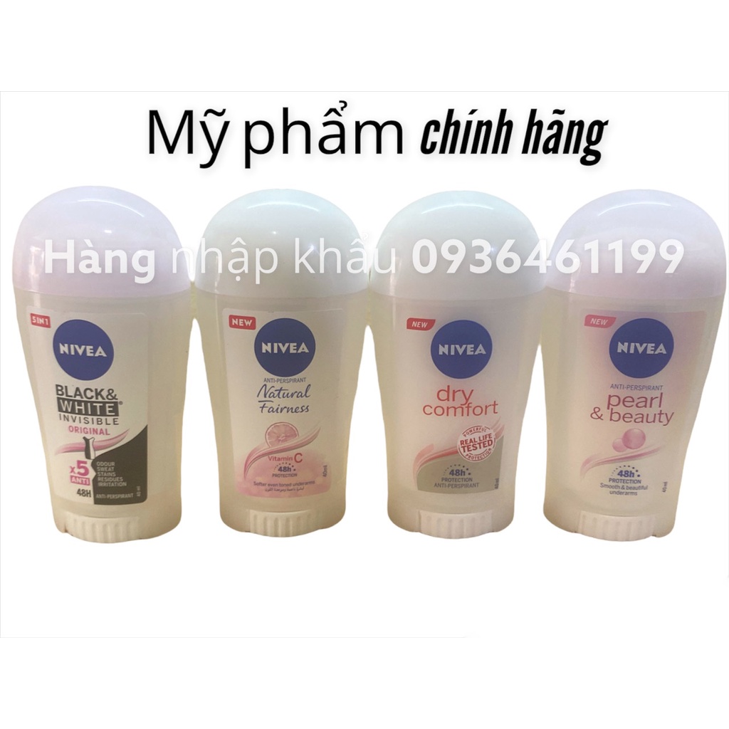 [Chính hãng] [Siêu Sale] Sáp lăn khử mùi Nivea Nữ Hàng chuẩn Nội địa Đức  48h 40ml