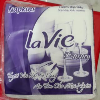 KHĂN GIẤY LAVIE(MẪU MỚI VILLA)