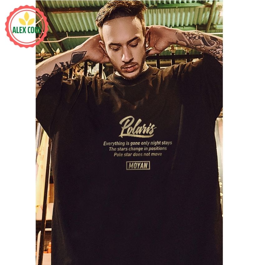 Áo thun nam nữ áo phông nam tay ngắn cổ tròn chất cotton co giãn 4 chiều hình la bàn alex cool
