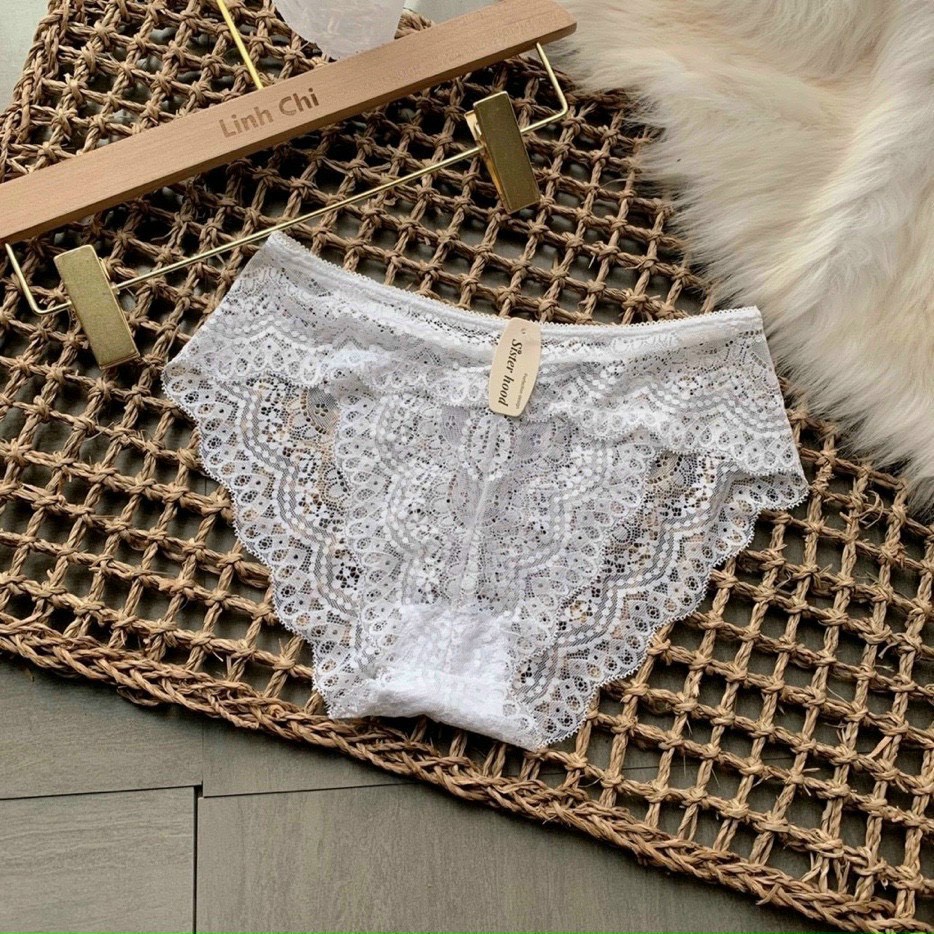 Quần Lót Nữ Ren Sexy thiết kế họa tiết ren xuyên thấu siêu gợi cảm quyến rũ mã QL010 | BigBuy360 - bigbuy360.vn