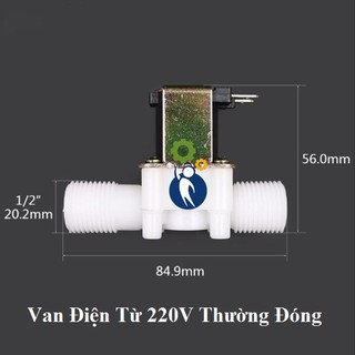 Van điện từ 220v thường đóng