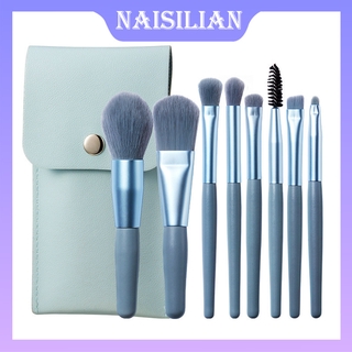 Bộ cọ trang điểm mini mềm mại thích hợp cho người mới bắt đầu trang điểm tiện dụng a108