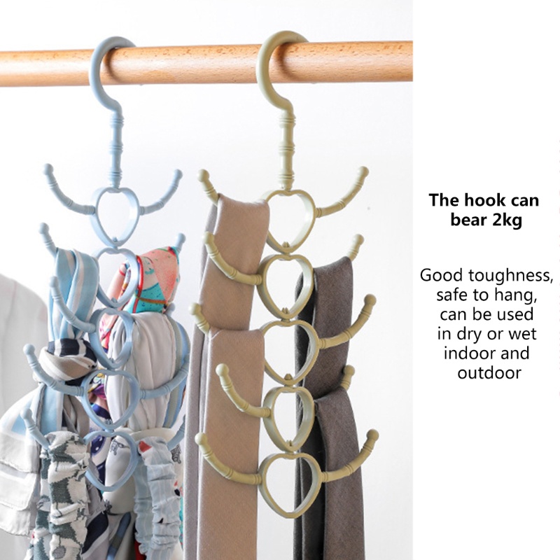 Móc Phơi Khăn Choàng / Thắt Lưng / Mũ / Túi Xách Tiện Lợi