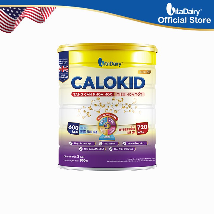 Sữa bột Calokid Gold 900g