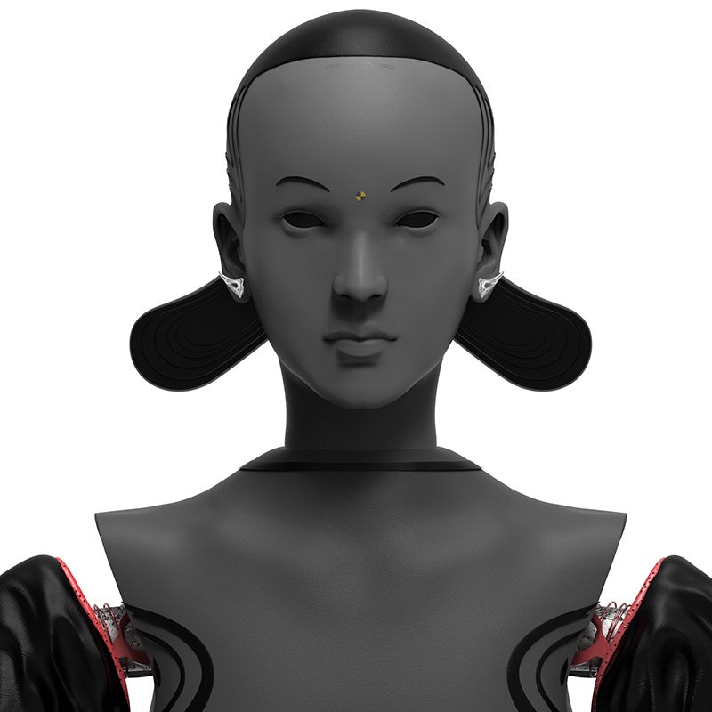 Khuyên Tai Ba Chiều Tam Giác Ba Chiều Thiết Kế Siêu Nguyên Bản Mới 2022 Ins