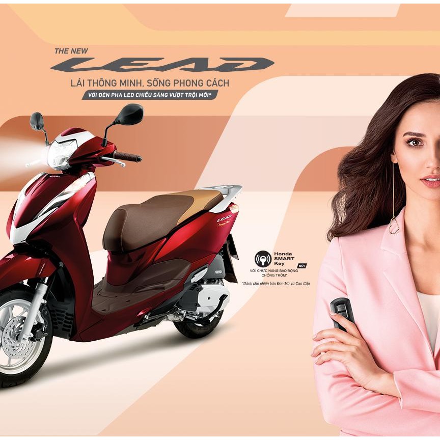 Xe Máy Honda Lead tiêu chuẩn Smart Key