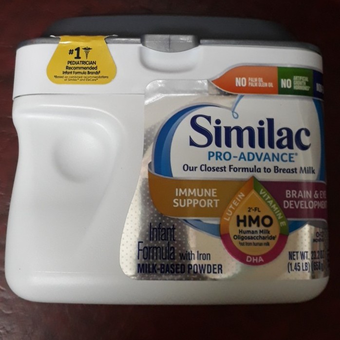 Sữa Similac Pro Advance Non GMO – HMO cho bé từ 0 – 12 tháng nhập Mỹ