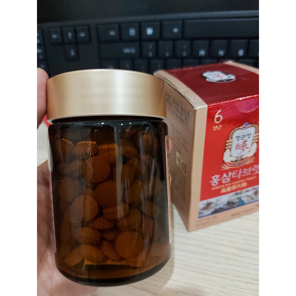 Viên Nén Hồng Sâm KGC Cheong Kwan Jang Powder Tablet 90g 180 viên