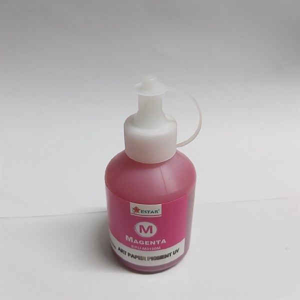 Mực dầu Pigment UV Estar uv 100ml dùng cho máy in phun màu Epson T50 / T60 / L310 / L805