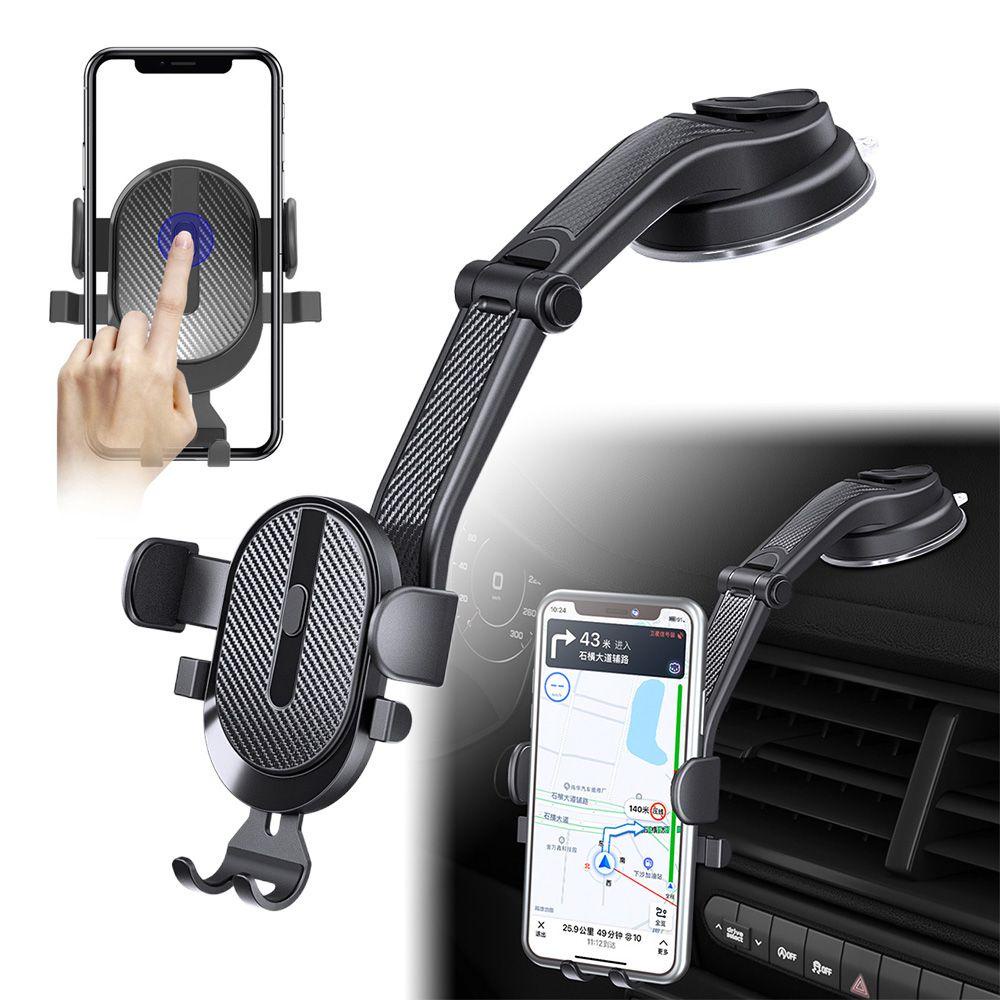 Giá Đỡ Thiết Bị Định Vị GPS Có Giác Hút In Họa Tiết Hoạt Hình Siêu Tiện Lợi Dành Cho