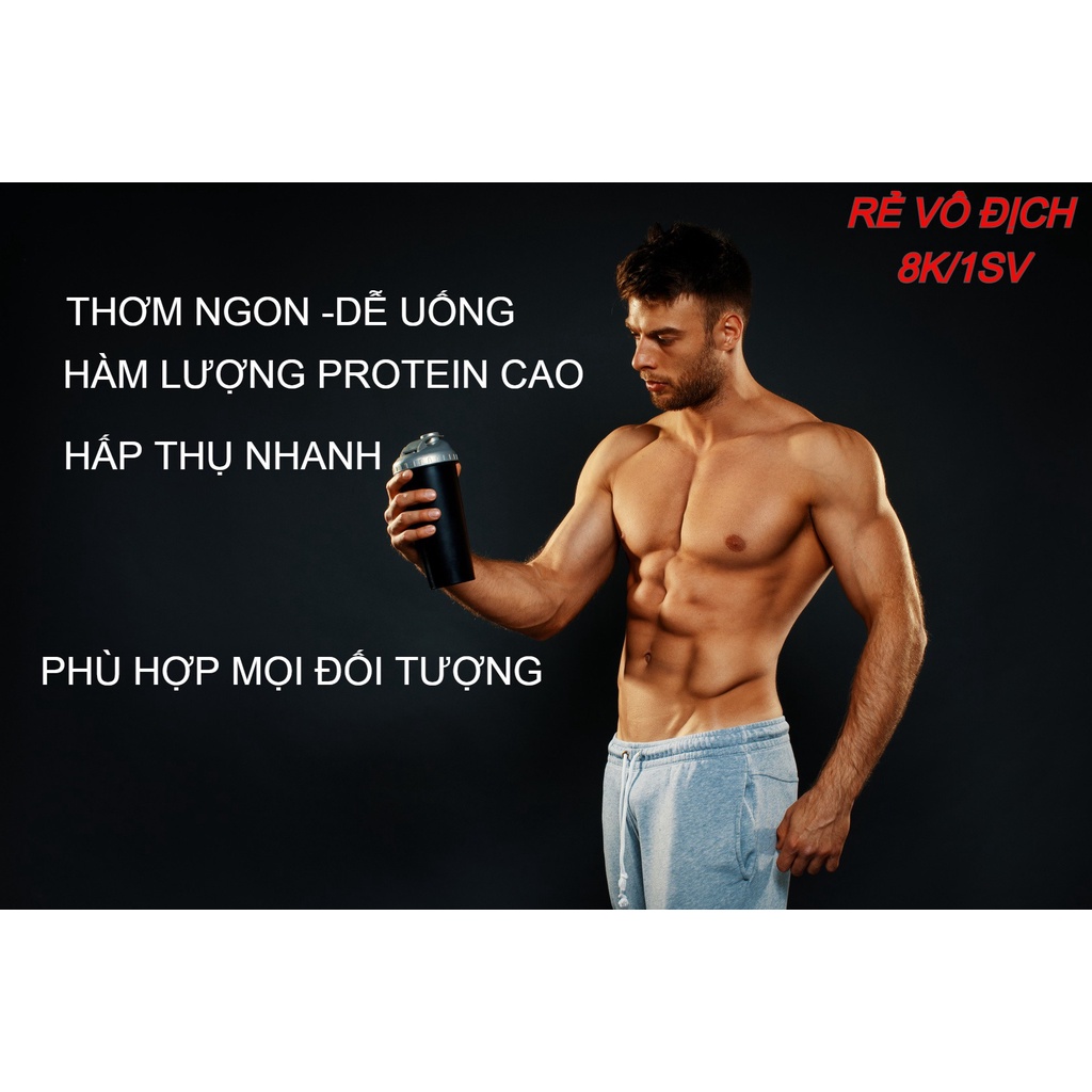 [ CHÍNH HÃNG  ] COMBO 2KG WHEY PROTEIN CONCENTRATE 80% NZMP - Tăng Cơ Giảm Mỡ