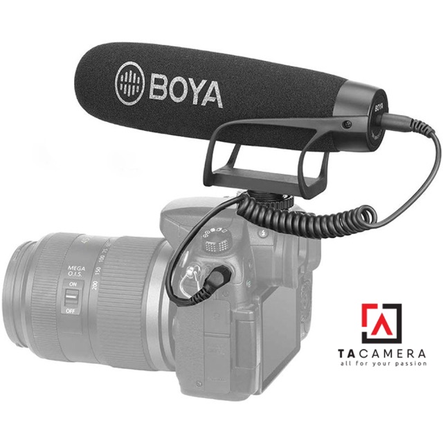 Micro Boya BYBM2021 dùng cho điện thoại và máy ảnh