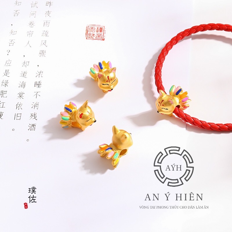 Charm Hồ ly ngũ sắc #C497( An Ý Hiên)
