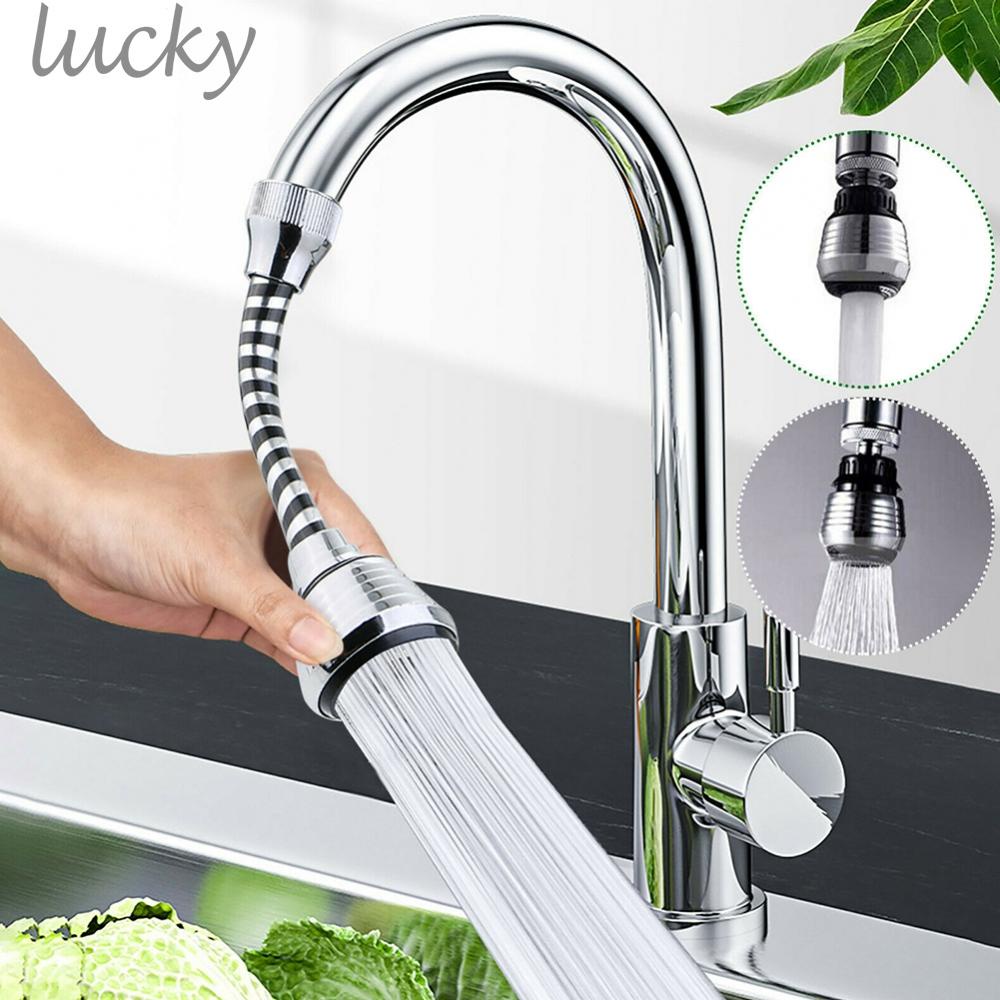 LUCKY~360° Flexible Faucet Extender Bendable Kitchen Sink Tap Spray Head Attachment Brand New#Ready Stock
