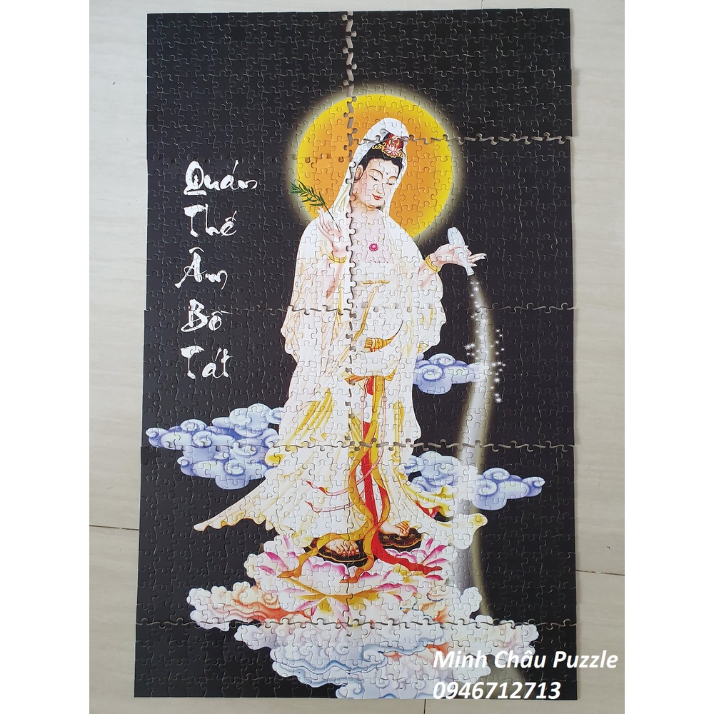 Tranh xếp hình theo yêu cầu size lớn 2035 mảnh (74x110cm)