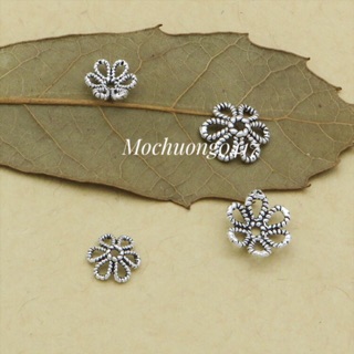 [S925] Set 2 Charm bạc ốp cánh hoa - MH253 MOCHUONG JEWELRY