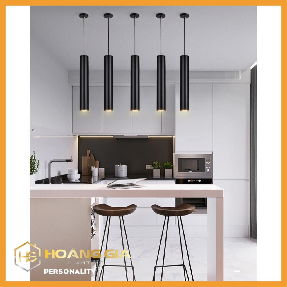 Đèn Thả - Đèn Thả Trần rọi ống bơ CD-204B 5w 60cm  Ánh Sáng Vàng