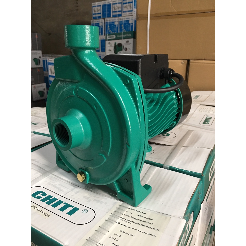 Bom li tâm 750w Chiti , bơm đĩa nhập khẩu chuyên dụng hút sâu đẩy cao