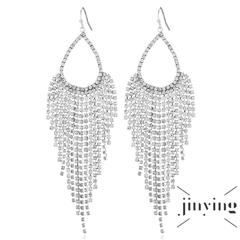 GETNOIVAS Bông tai kiểu hình học sang trọng phong cách âu mỹ cho nữ