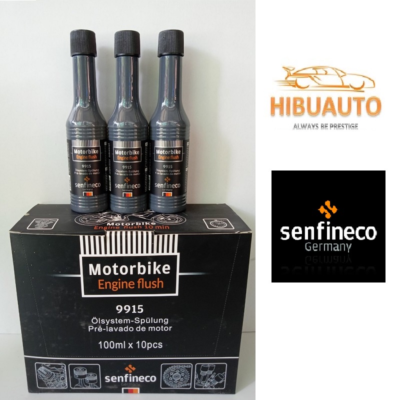 Dung Dịch Súc Rửa Động Cơ Xe Máy SENFINECO 9915 100ML Motorbike Engine Flush | HIBUCENTER
