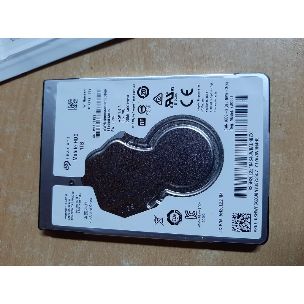 HDD Seagate Mobile ST1000LM035 1TB 5400RPM 2.5" SATA Laptop Hard Drive 1RK172-071