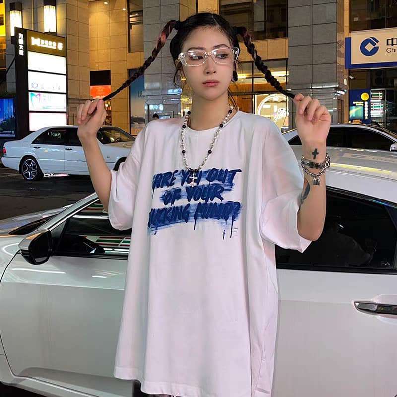 Áo thun  tay lỡ nam nữ vyvystore, áo phông Unisex freesize phong cách đường phố | BigBuy360 - bigbuy360.vn