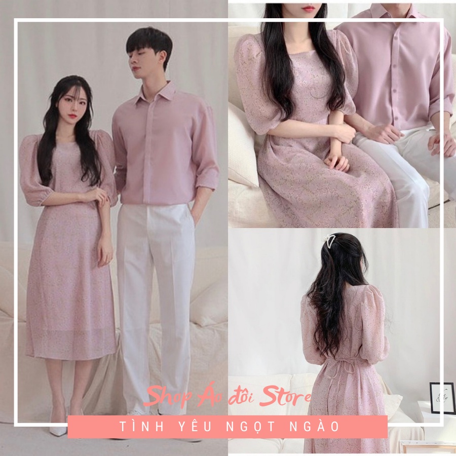 đồ đôi nam nữ dễ thương, chất đẹp để chụp hình cưới, đi du lịch