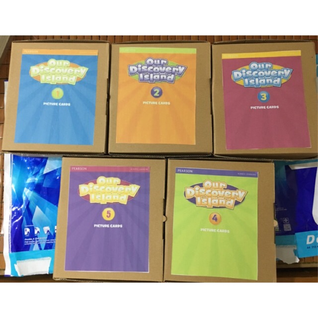 Thẻ Our Discovery Island 1 a5 1 và 2 mặt