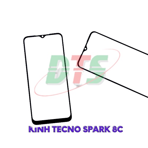 Mặt kính tecno spark 8c ( Kính ép của tecno Spark 8C )