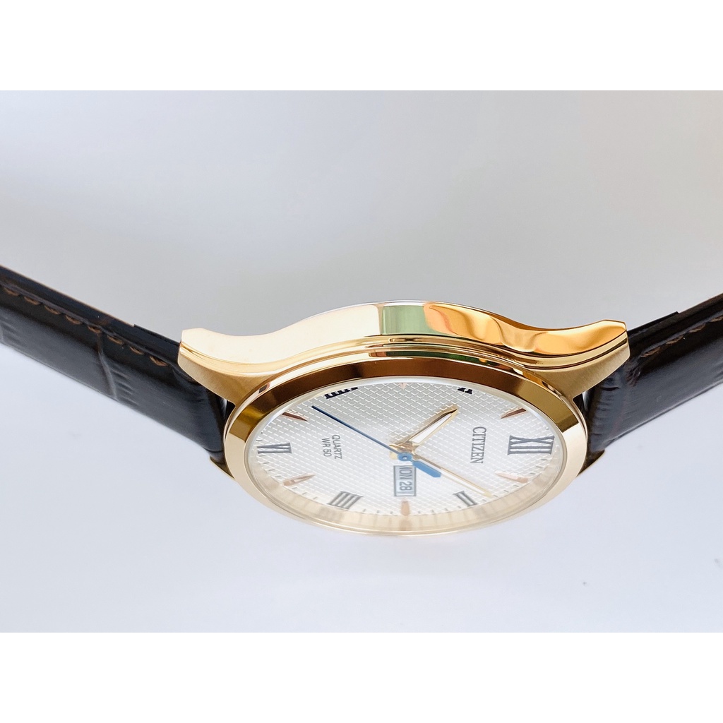 Đồng hồ kim nam dây da Citizen BF2023 01A