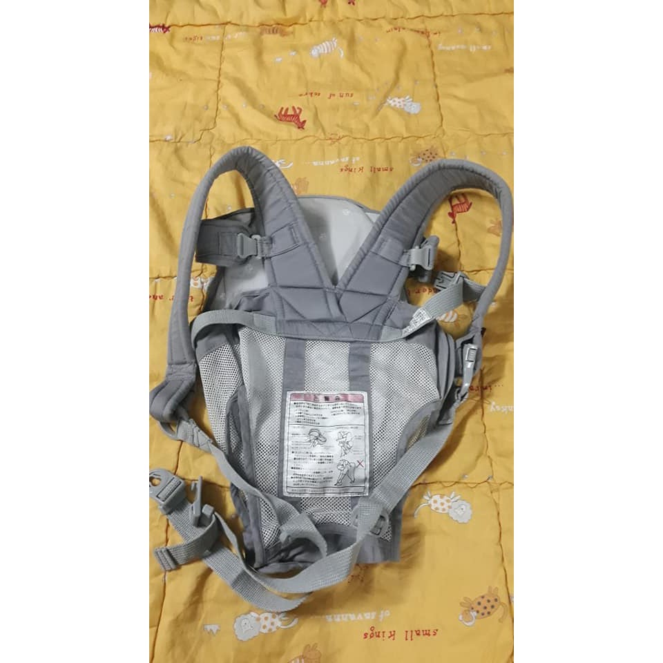 Địu combi xám cho bé ms29