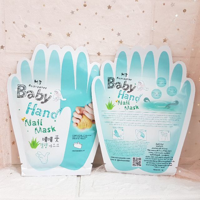 Mặt Nạ Tay Baby Hand Nail Mask Thái Lan Mặt Nạ Ủ Tay Móng Tay Dưỡng Da Tay Mềm Mịn