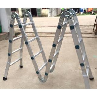 Thang nhôm chữ M cao 5,8m