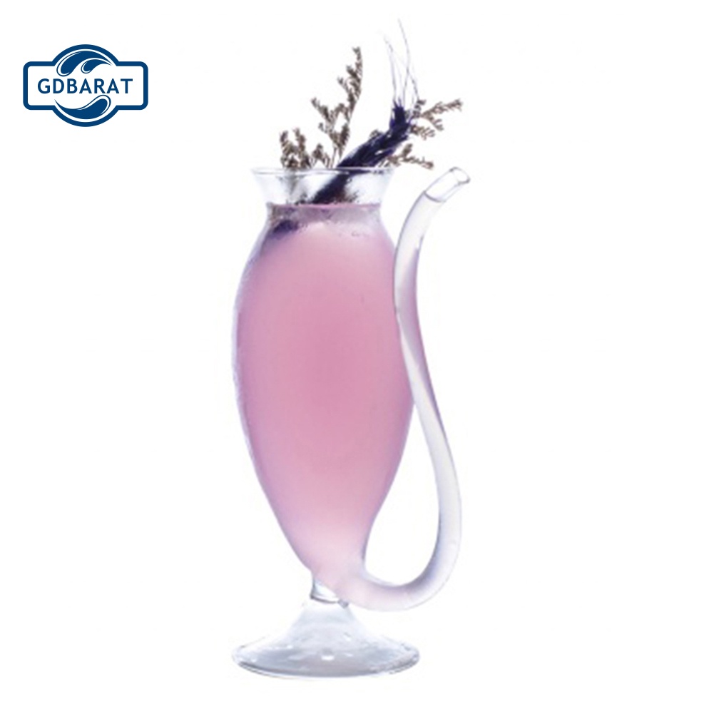 [NYCA Stock] Ống Hút Thủy Tinh Uống Rượu Whiskey / Nước Ép Chịu Nhiệt