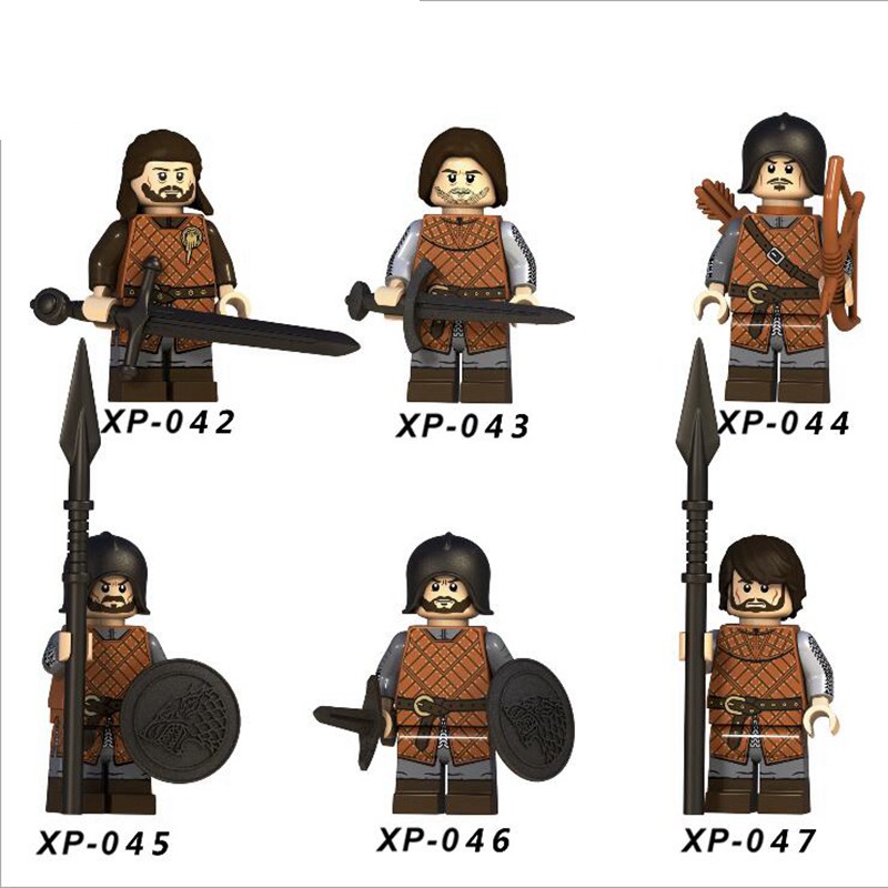 Mô Hình Lego Nhân Vật Jon Snow Benjen Jenor Song Of Ice And Fire Trong Phim Game Of Thrones Dành Cho Bé