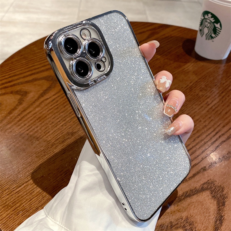 Ốp điện thoại mềm chống sốc long lanh thích hợp cho iPhone 14 13 12 11 Pro Max XS Max XR X