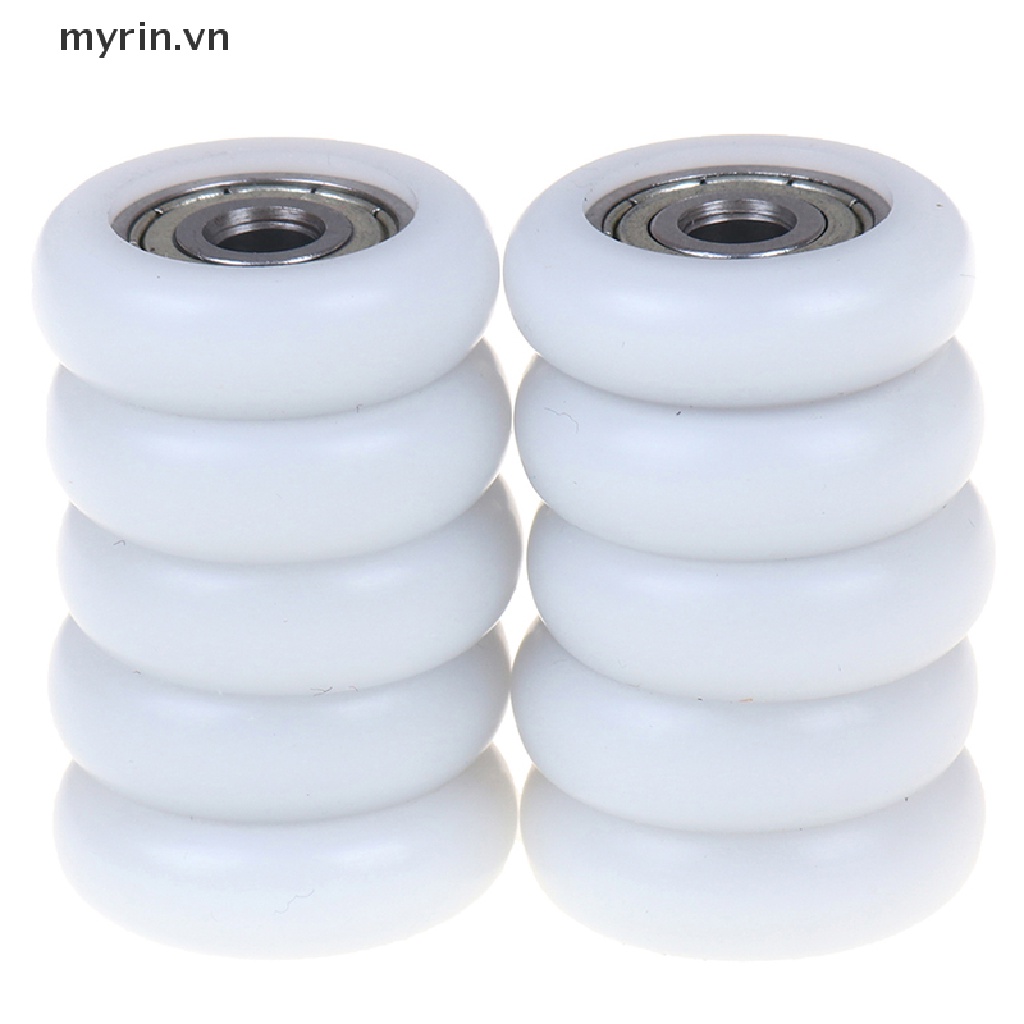 Set 2 / 5 / 10 Bánh Xe Lăn Thay Thế Cho Cửa Nhà Tắm Bằng Nhựa