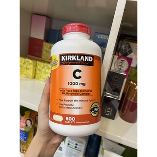 Viên nhai bổ sung vitamin C kirkland 1000mg