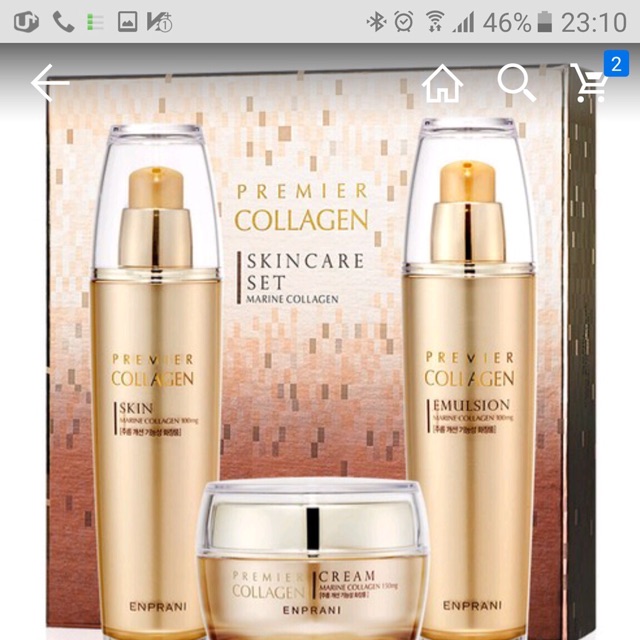 Bộ Dưỡng Da Enprani Premier Collagen