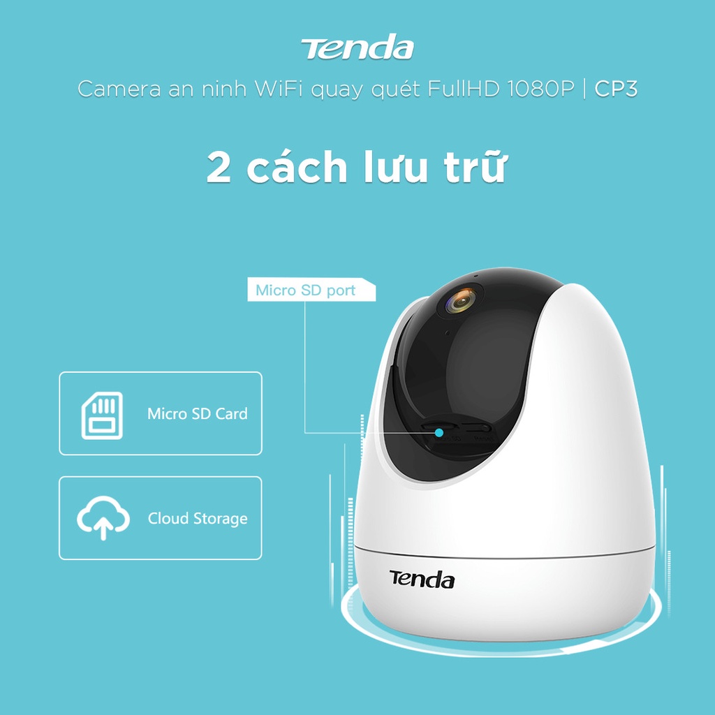 Camera TENDA CP3 1080P-Hàng chính hãng