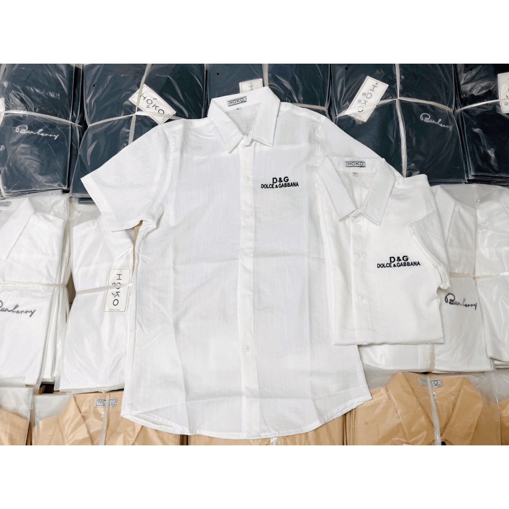 ÁO SƠ MI TRẮNG TAY NGẮN NAM NỮ SIÊU HOTTREND DÀNH CHO CÁC BẠN TRẺ THỜI TRANG 2022 VALENTINA SHOP