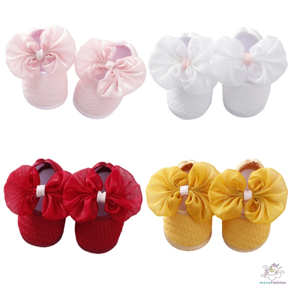 Giày ĐíNh Nơ Xinh XắN Cho Bé GáI (0-6 TháNg)