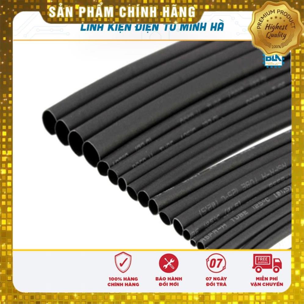Dây Co Nhiệt (Gen Co Nhiệt) Phi 1 Đen 1 Mét