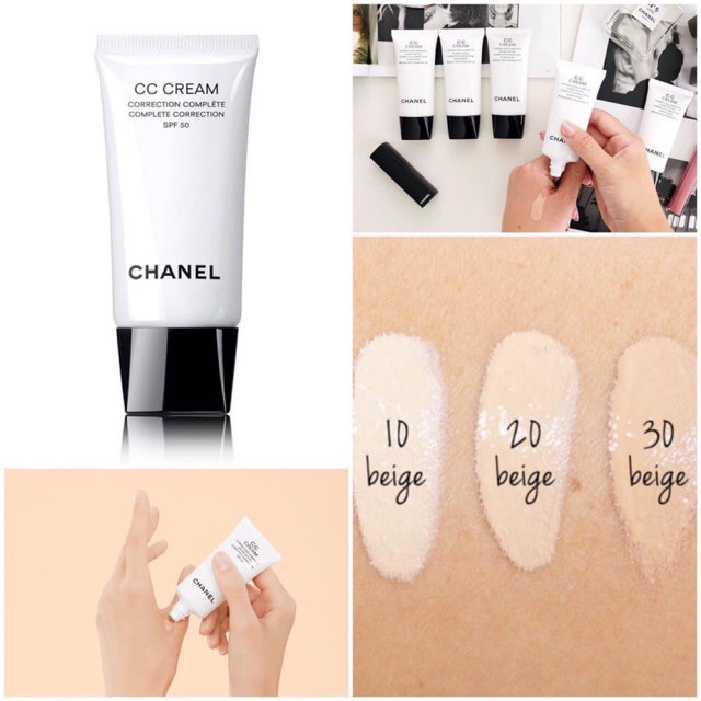 Kem trang điểm Chanel CC Cream unbox