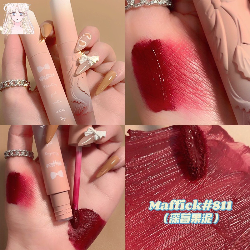 Son kem Maffick màu nhung lì thiết kế vỏ hình nơ thời trang ngọt ngào cho nữ