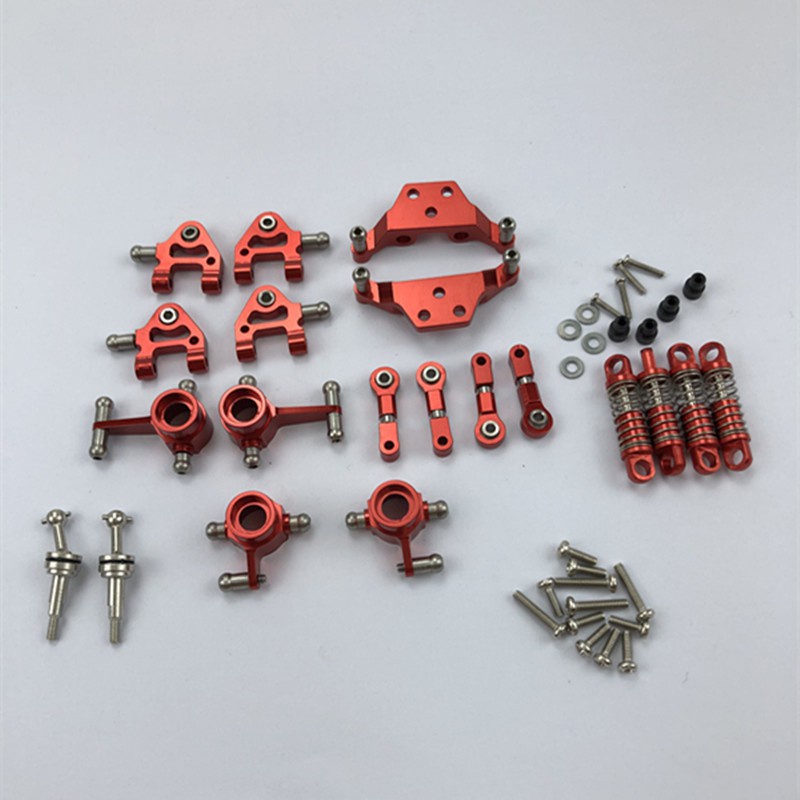 Bộ Phuộc Giảm Xóc Bằng Kim Loại Cho Xe Hơi Điều Khiển Từ Xa Wltoys 1/28 K969 P929 P939 K979 K989 K999 Rc