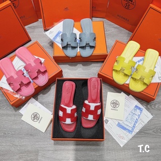 Dép chữ H da sần cao cấp ( full box+bill)
