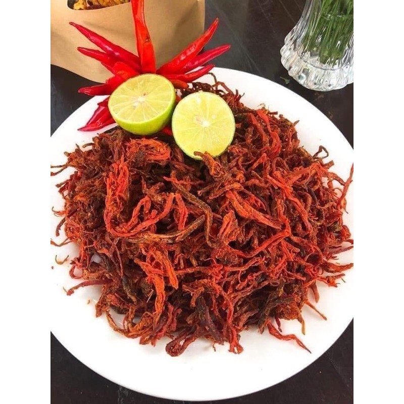 500G KHÔ BÒ XÉ SỢI VỊ CAY VỪA SIÊU NGON