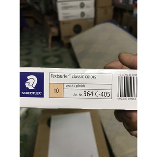 Bút dạ quang Đức (Staedtler) màu Pastel